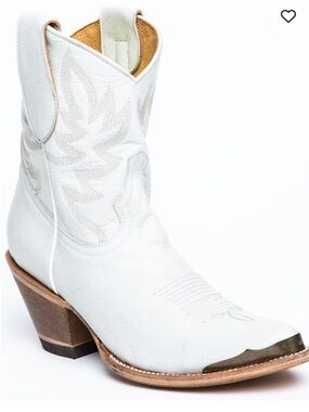 Idyllwind Women's Wheels Western Booties Round Toe in White